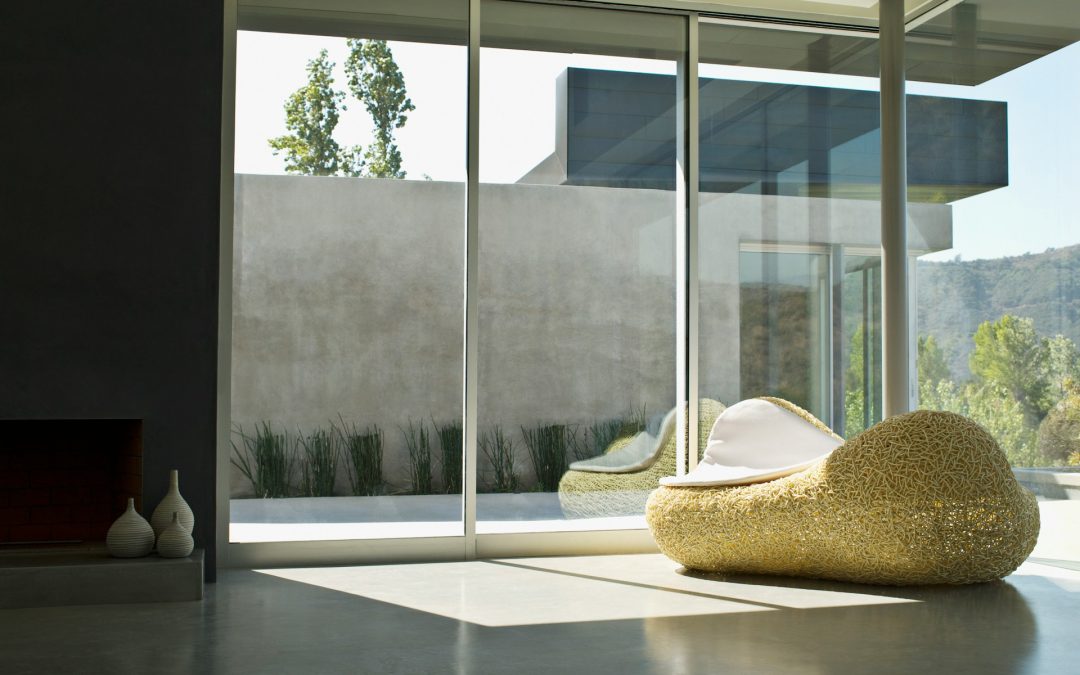glass sliding door